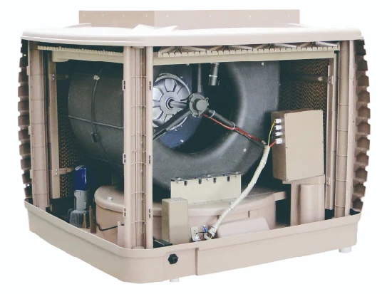 1.5kw 대형 늪 냉각기 덕트 증발식 사막 물 공기 냉각기